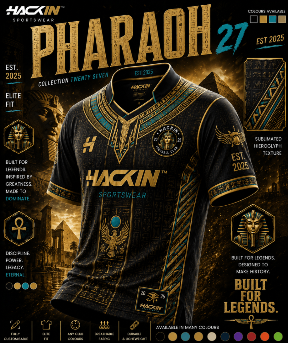 Pharaoh 27 kit collection poster