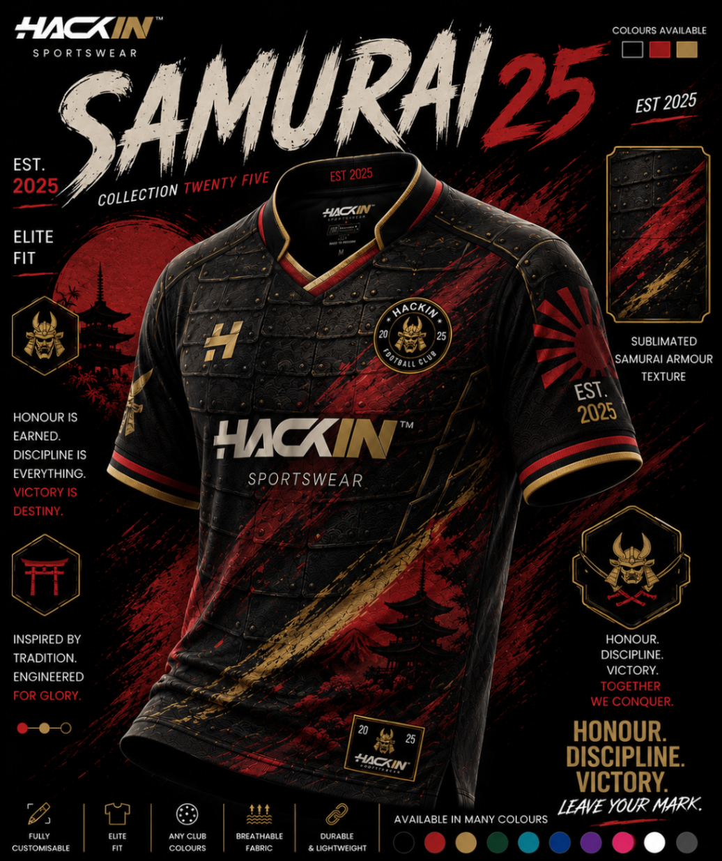 Samurai 25 kit collection poster