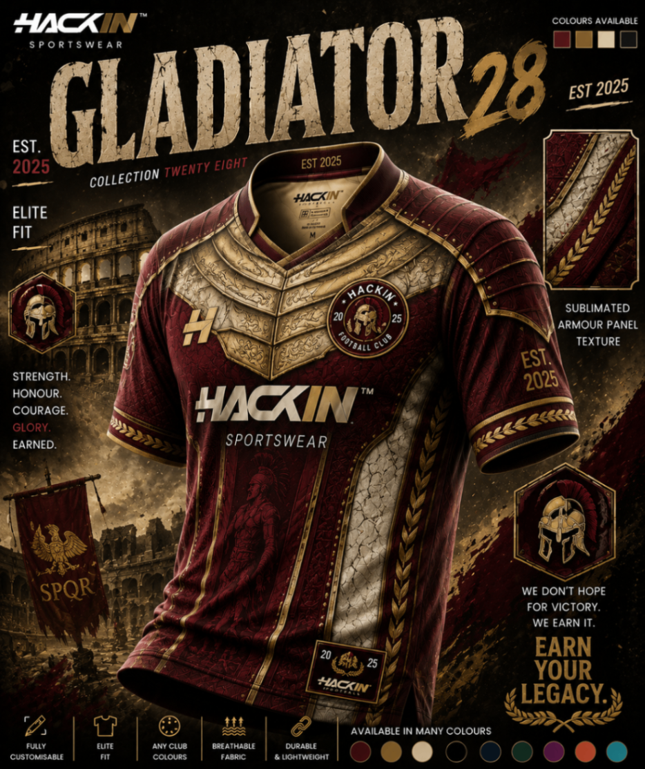 Gladiator 28 kit collection poster