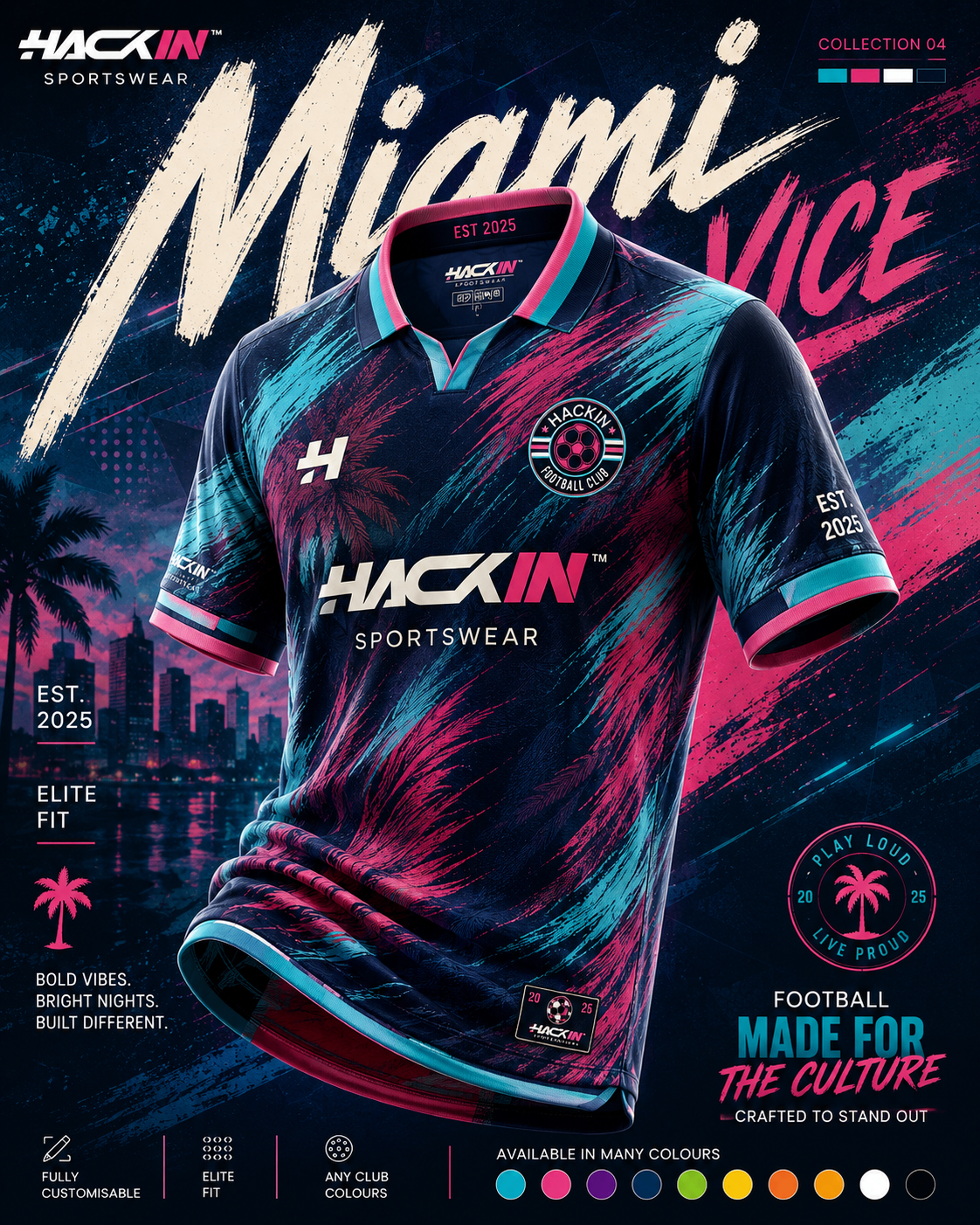 Miami Vice 4 kit collection poster